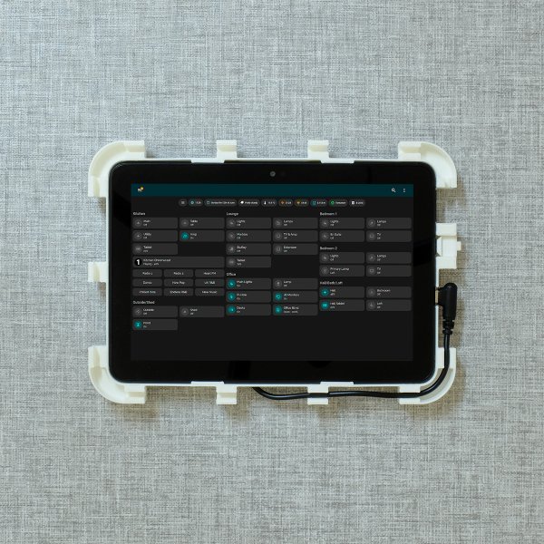 Amazon Fire HD8 2020 Gen 10 Wall Mount - Rear Frame
