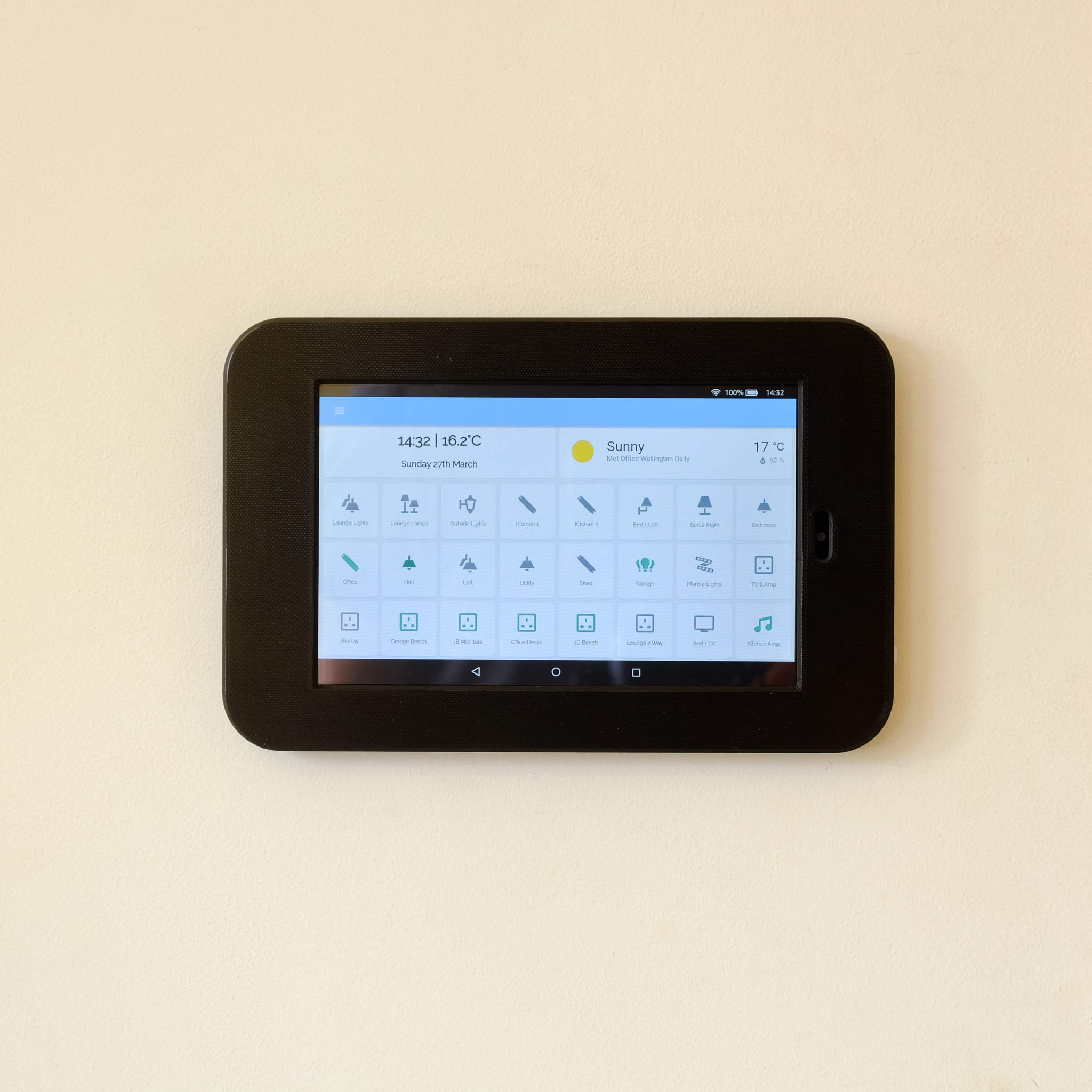 Amazon Fire HD8 2017 Gen 7 Wall Mount