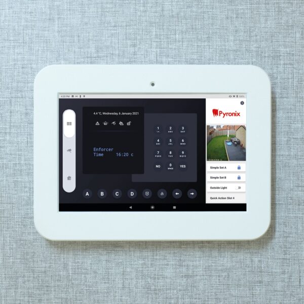 Pyronix ENF Android Tablet Wall Mount - White