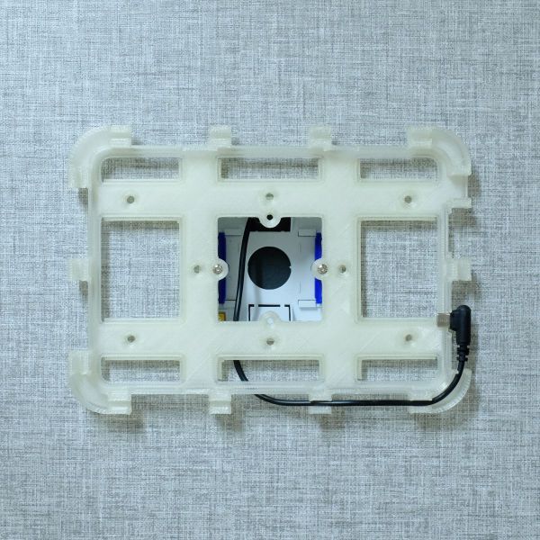 Amazon Fire HD8 2022 Gen 12 Wall Mount - Rear Frame