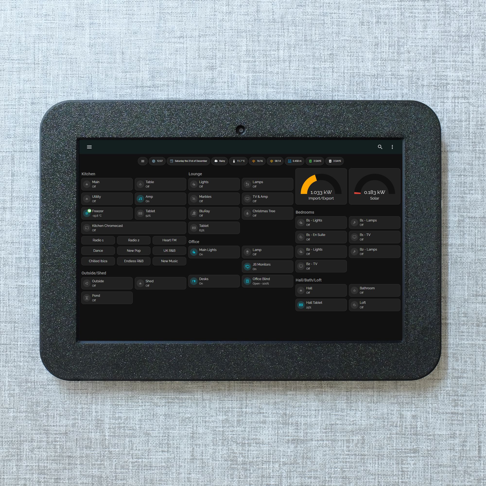Huawei MediaPad M5 10 Wall Mount - Black