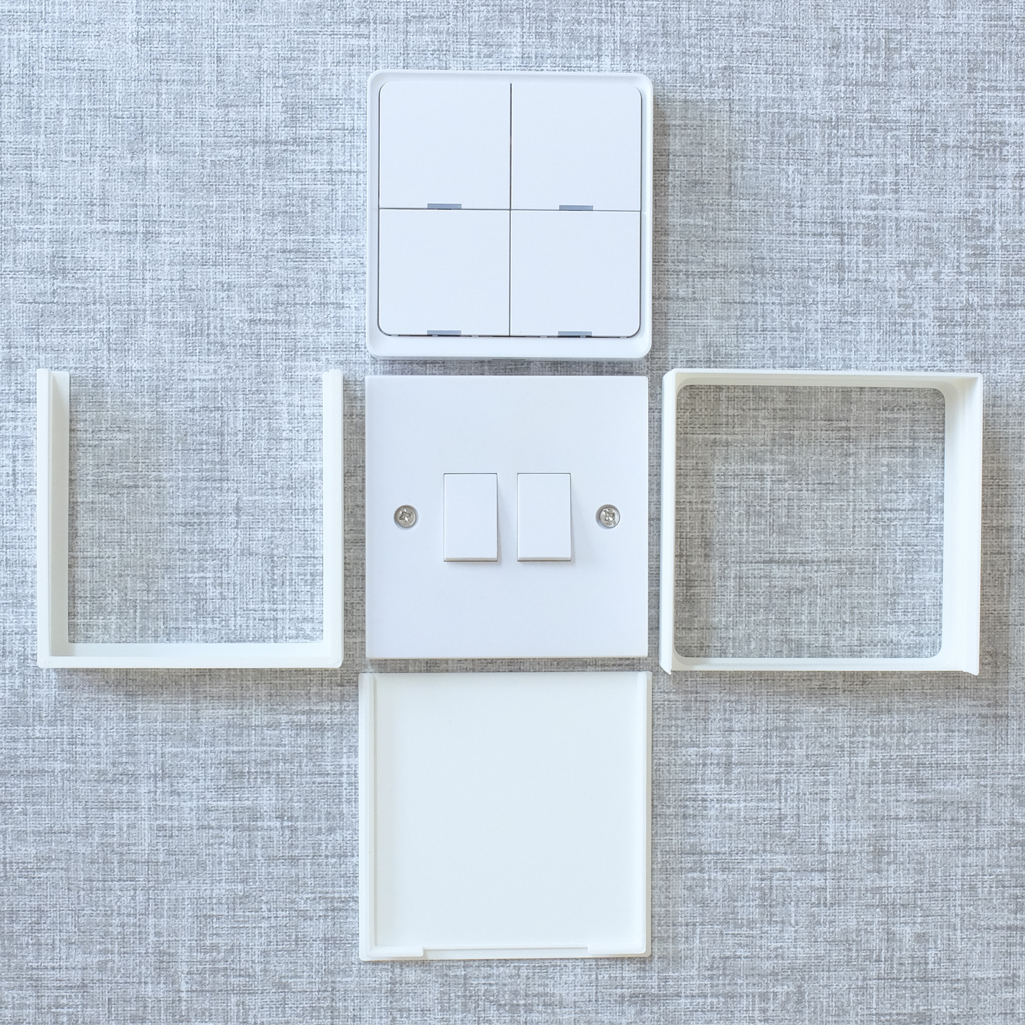 Slide On MOES Zigbee Scene Switch Mount For UK Light Switch - Image 3