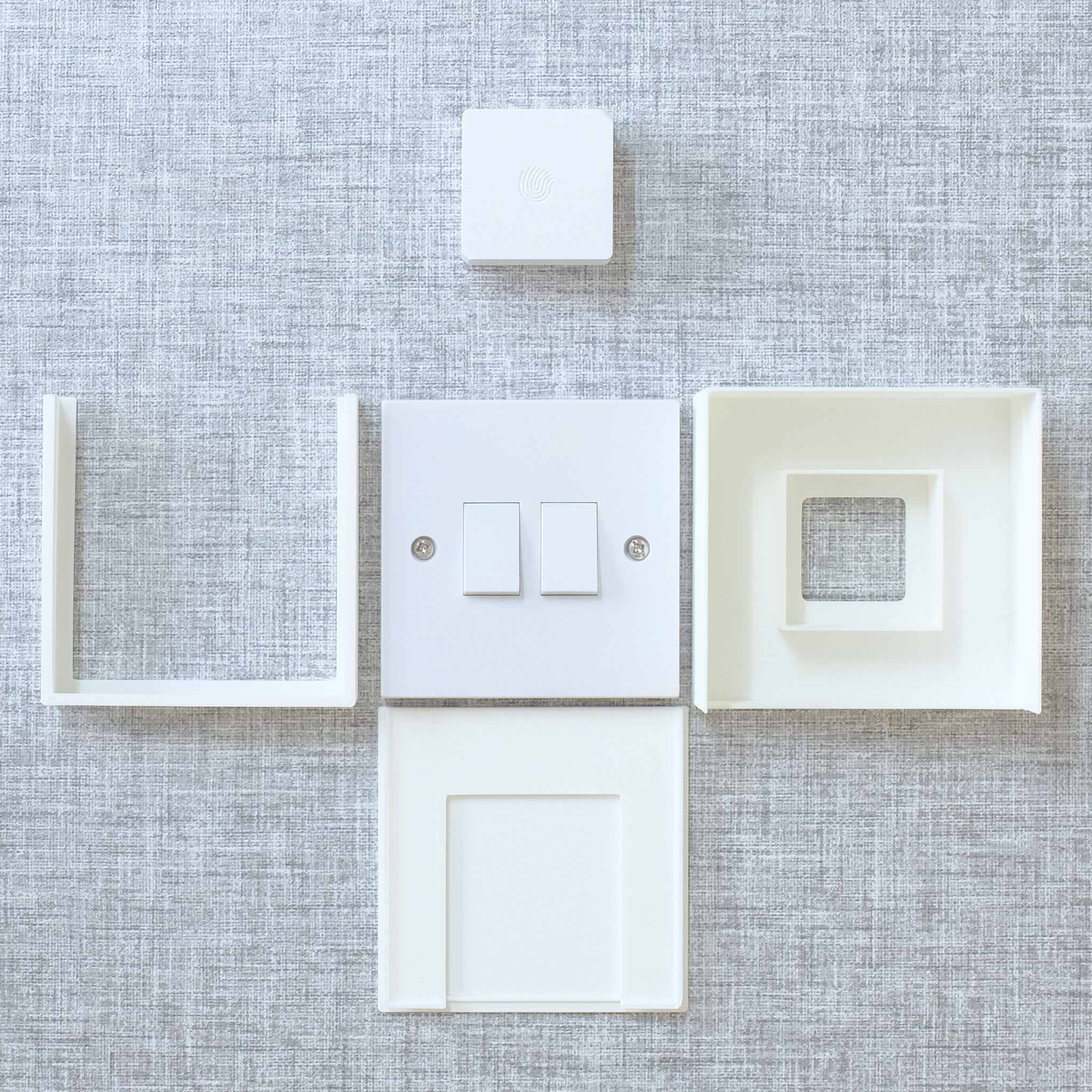 Slide On Sonoff ZNZB-01 Zigbee Button Mount For UK Light Switch - Image 5