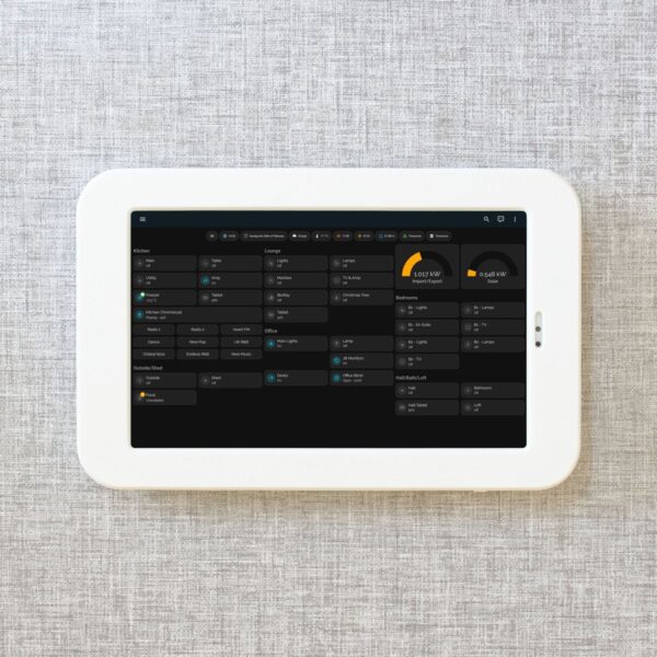 Samsung Galaxy Tab A7 Lite Wall Mount White - Landscape