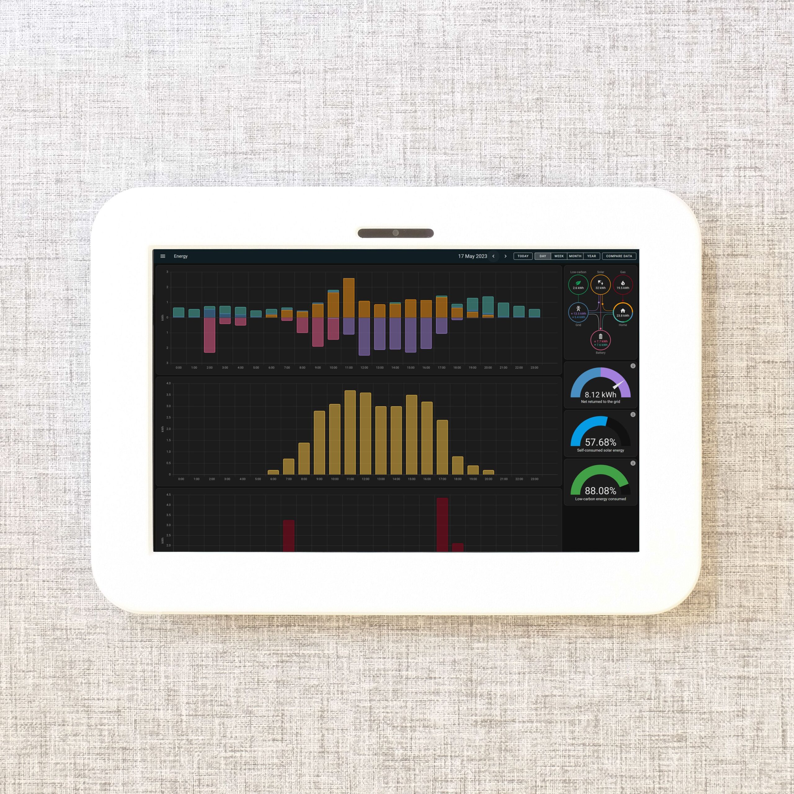 Lenovo Tab M10 Gen 3 Tablet Wall Mount - White