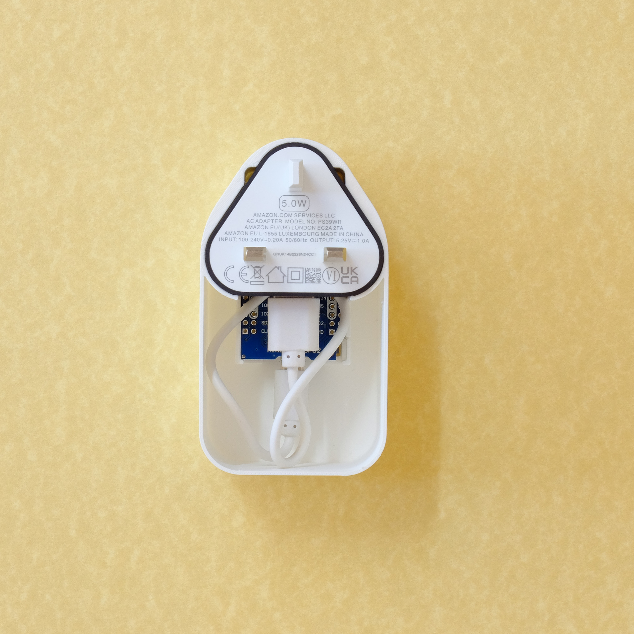 ESP32 Mounting Cover For USB Charger - Bluetooth Proxy - ESPresense - Image 9