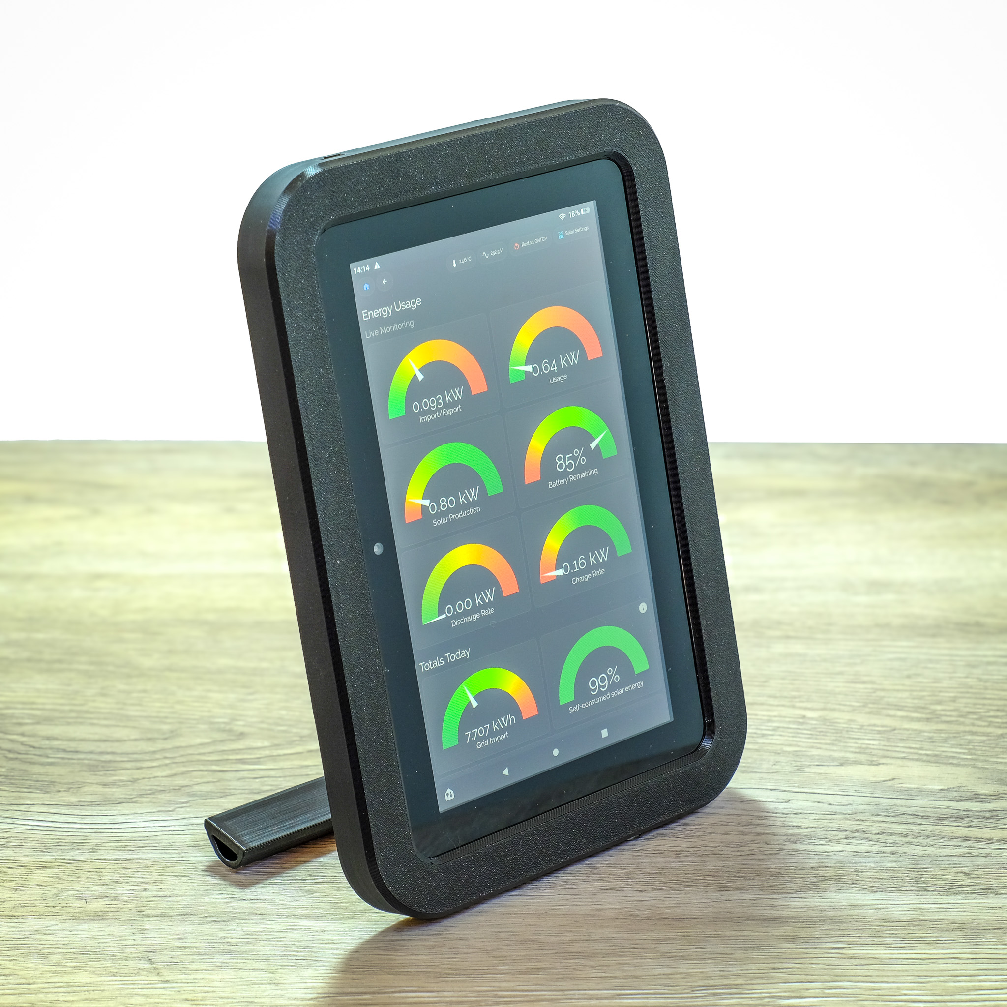 Adjustable Desk Stand - Small 7 Inch Tablet