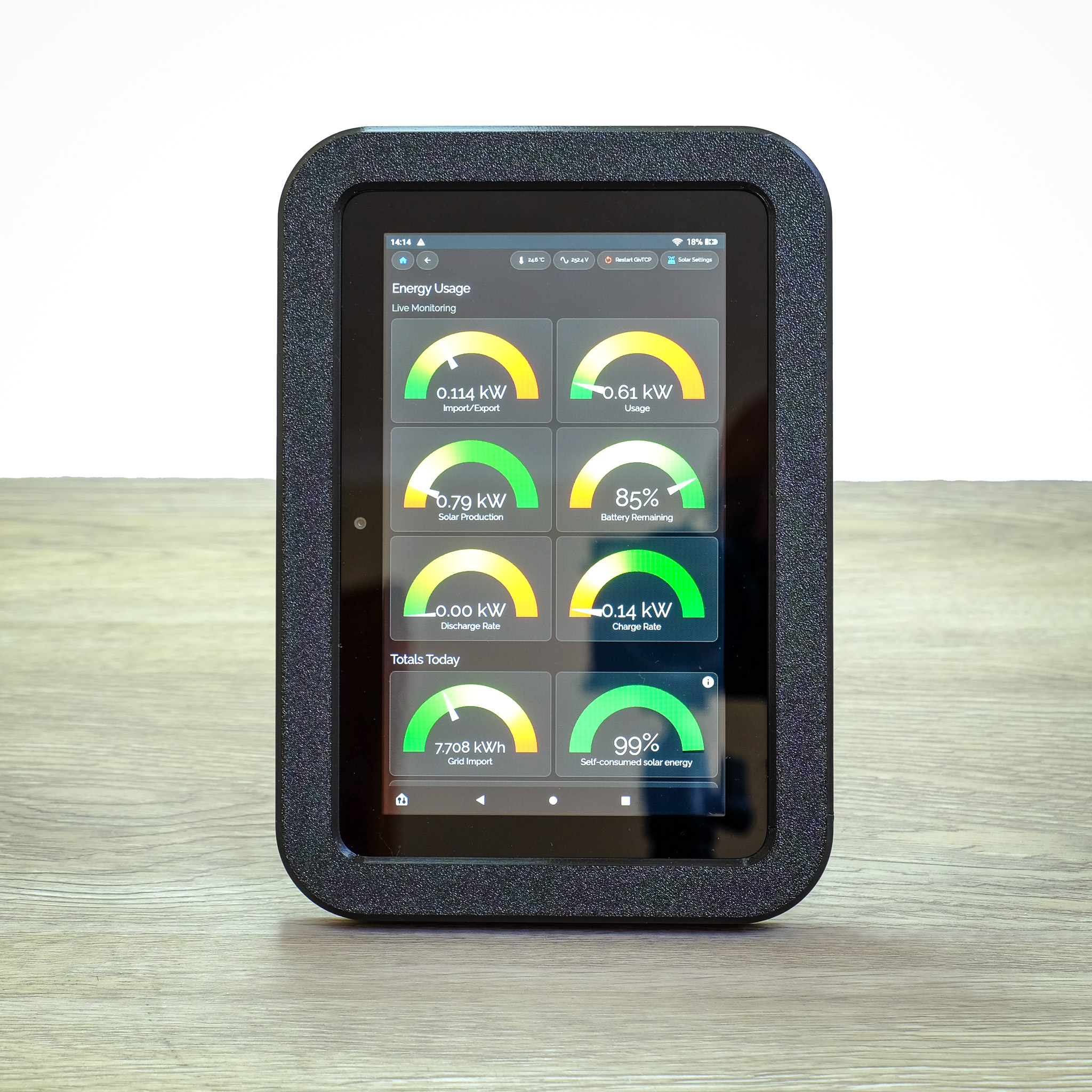 Adjustable Desk Stand - Small 7 Inch Tablet