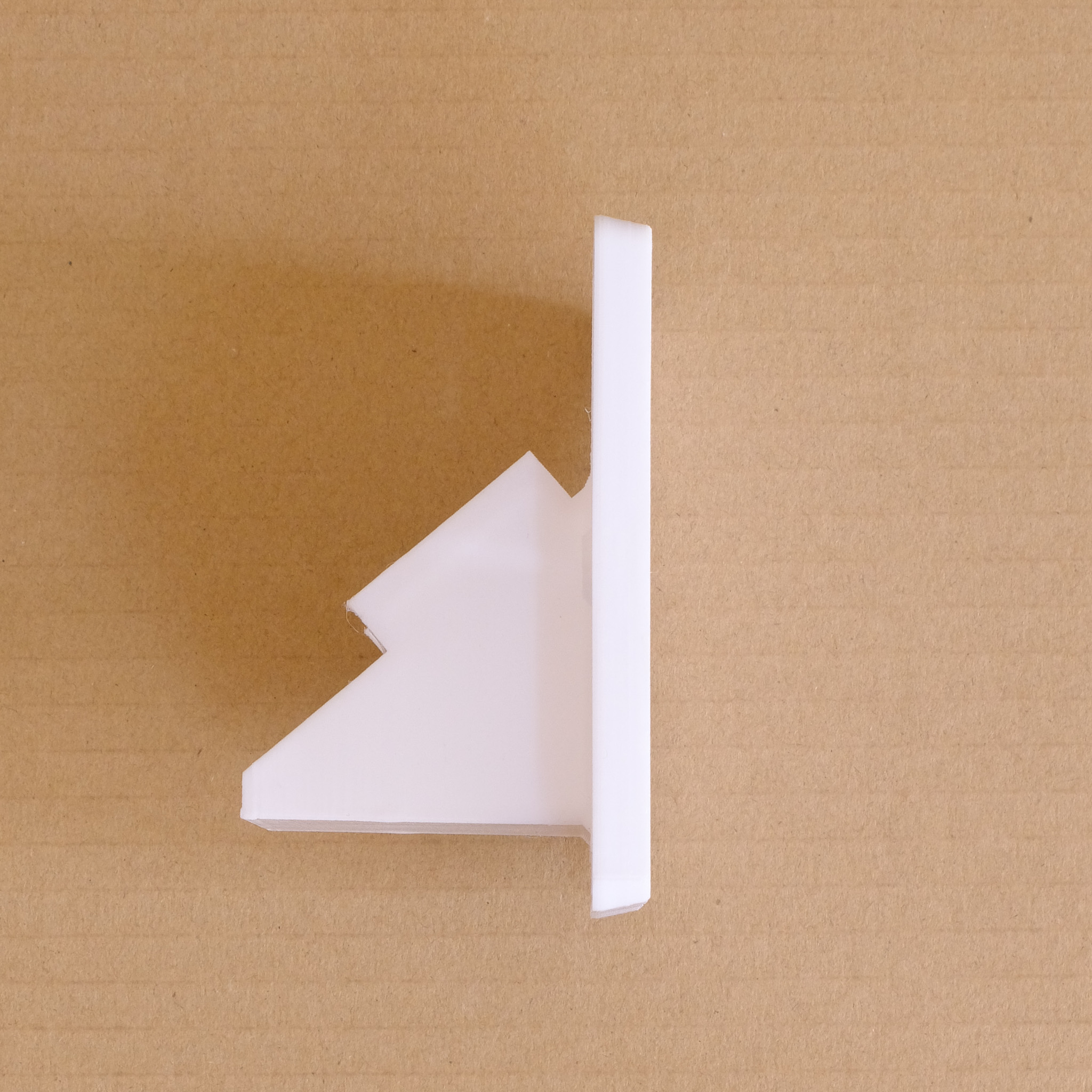 Recessed angled USB Euro module faceplate