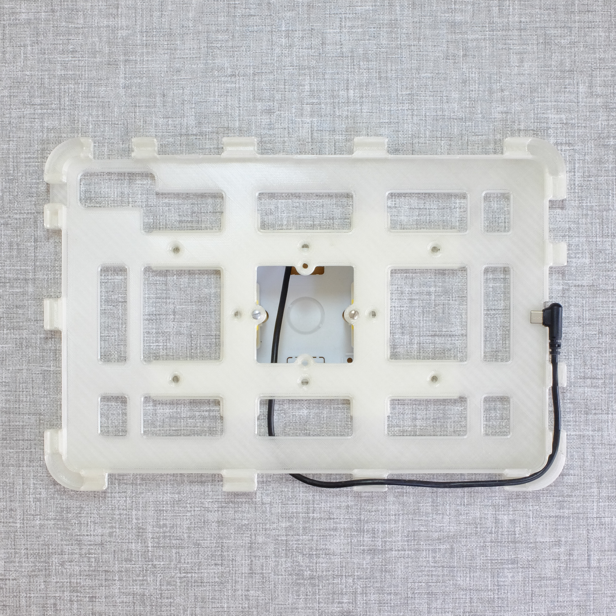 Lenovo Tab P12 Tablet Wall Mount - Rear Frame