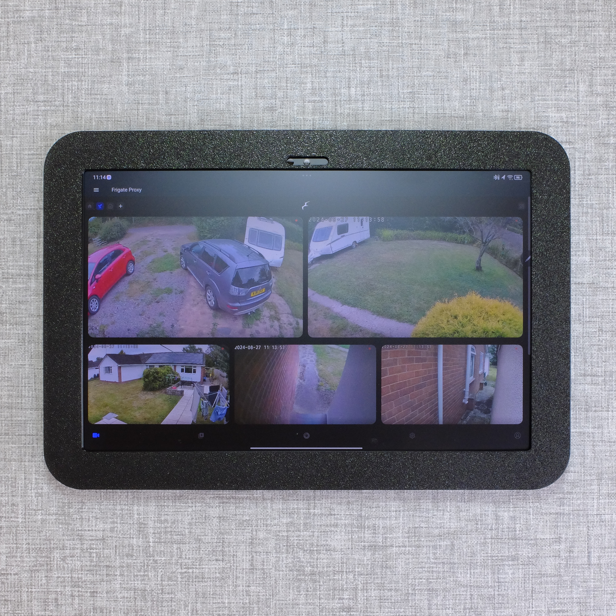 Lenovo Tab P12 Tablet Wall Mount - Black