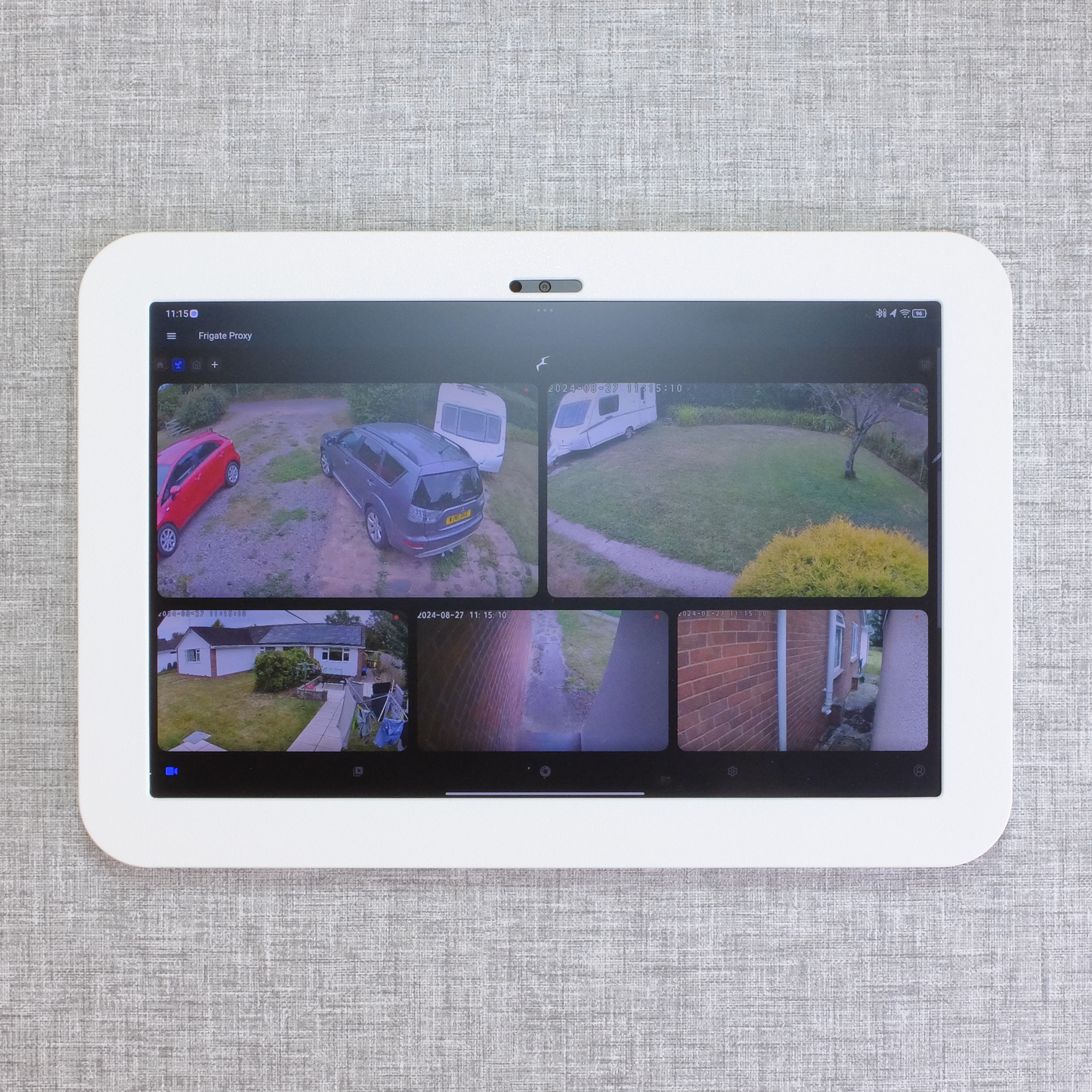 Lenovo Tab P12 Tablet Wall Mount - White