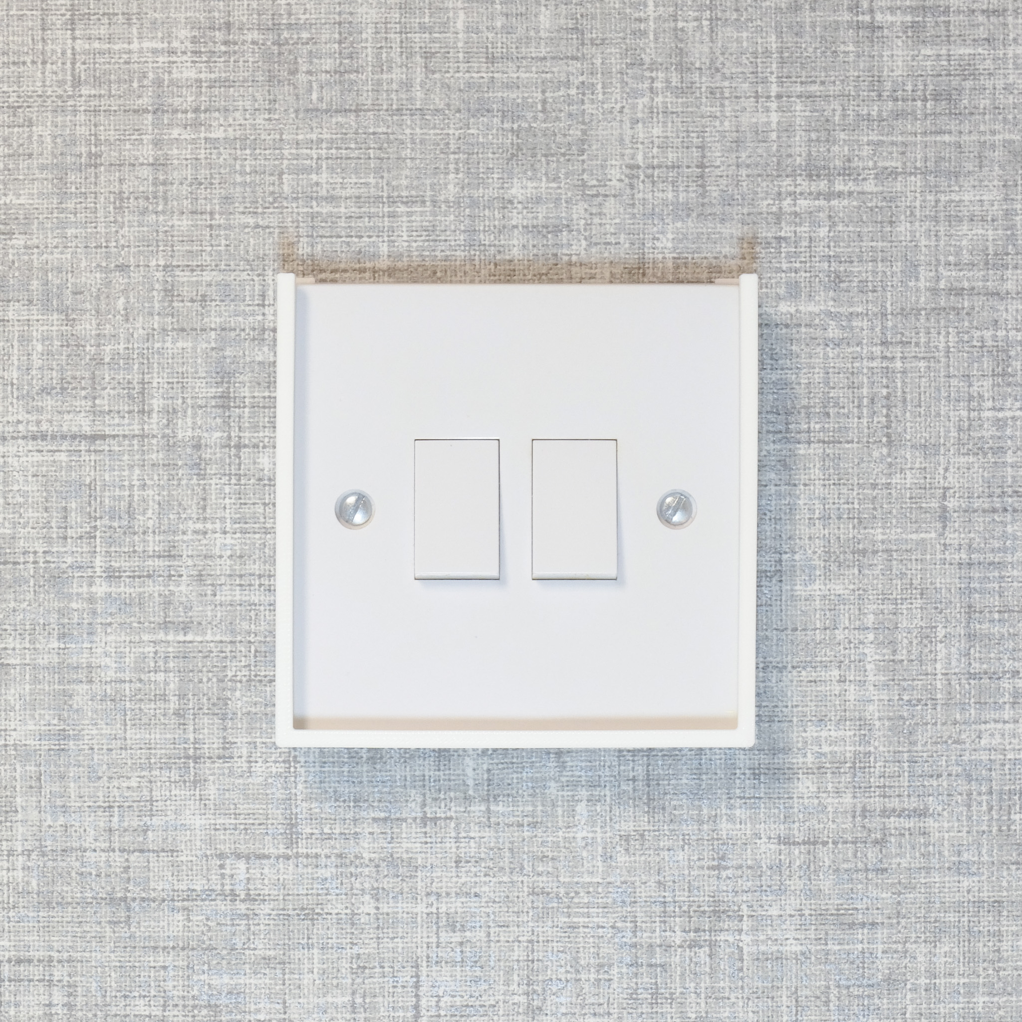 Ikea Rodret Dimmer. 3 Part Slide-on UK light switch cover.