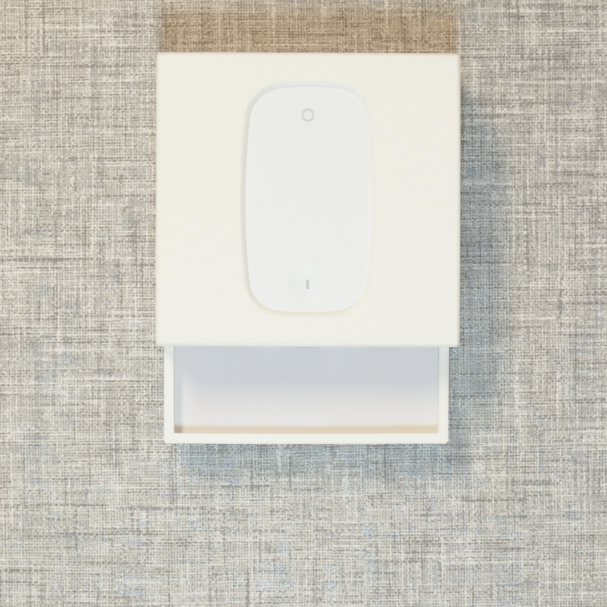 Ikea Rodret Dimmer. 3 Part Slide-on UK light switch cover.