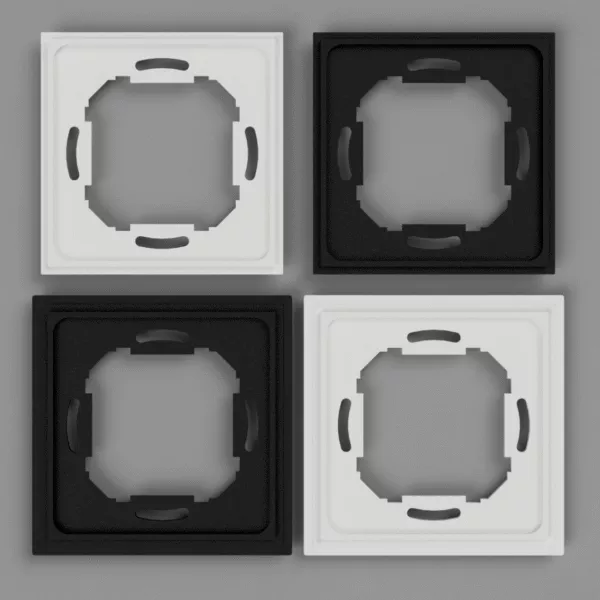 Loxone Touch UK Backbox Adaptor Plates
