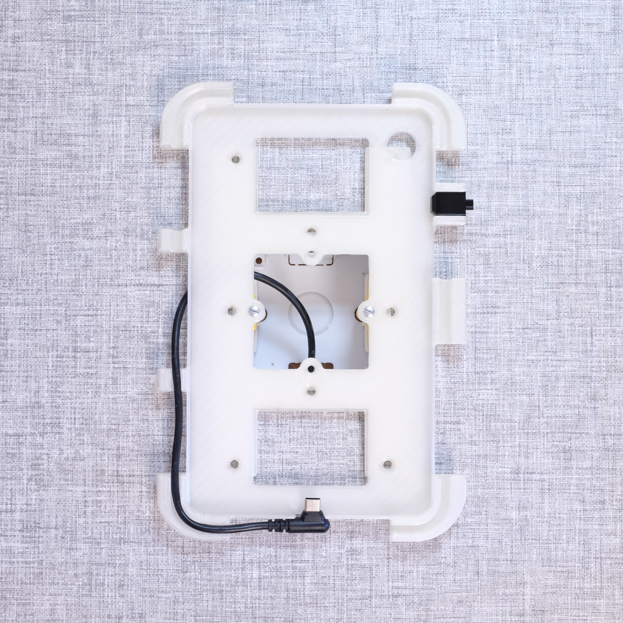 Samsung Galaxy Tab A9 8.7 inch Picture Frame Wall Mount - Rear Frame
