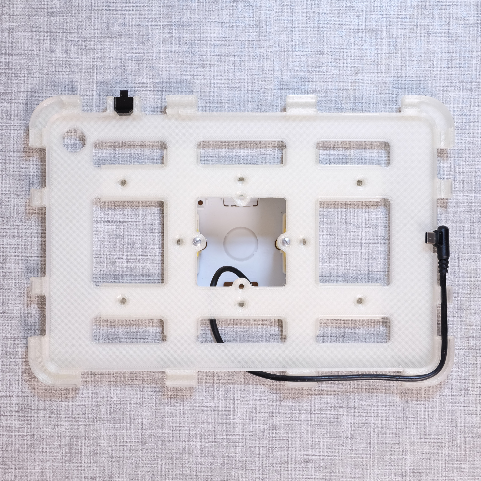 Samsung Galaxy Tab A9 Plus Picture Frame Wall Mount Rear Frame