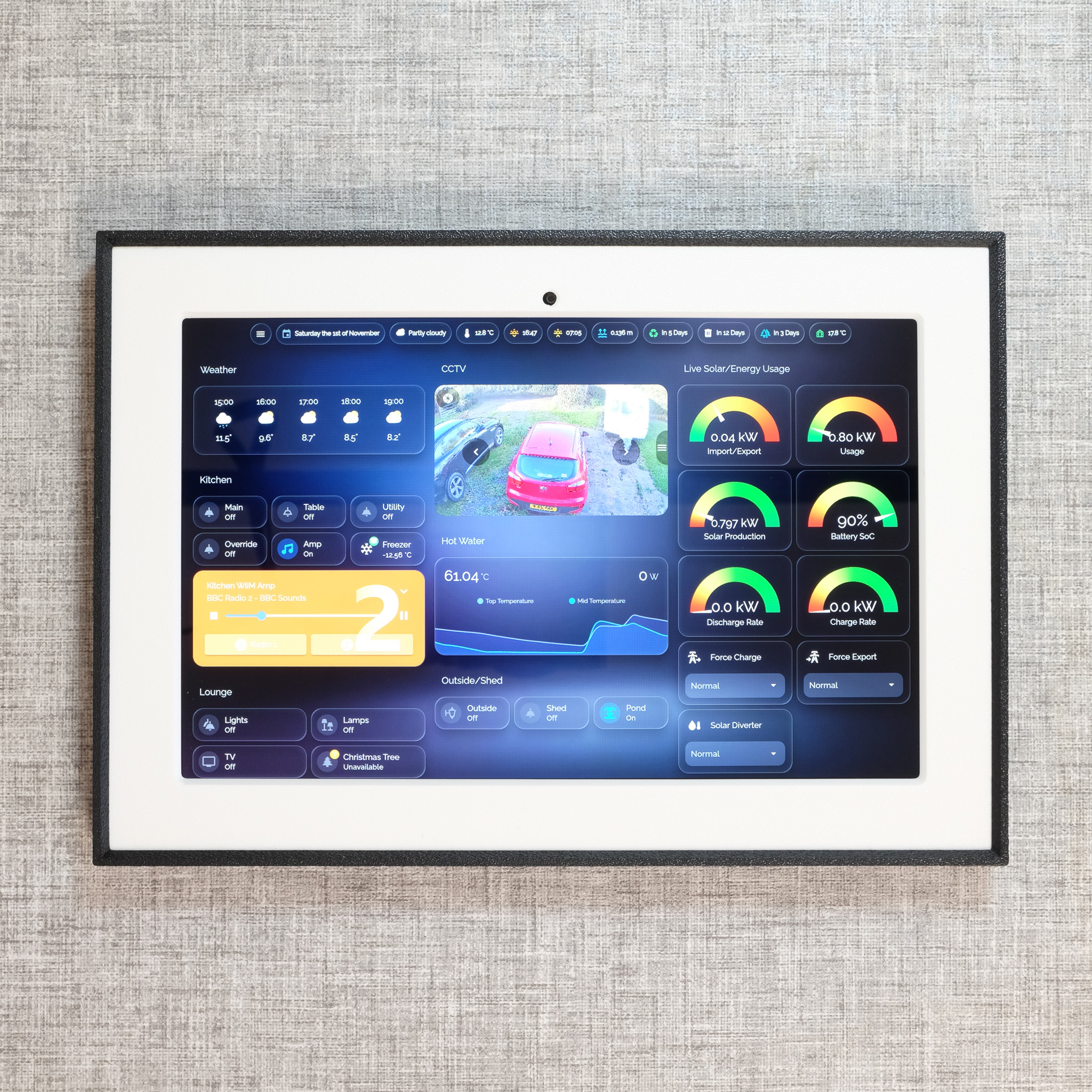 Lenovo Tab 10 Picture Frame Wall Mount