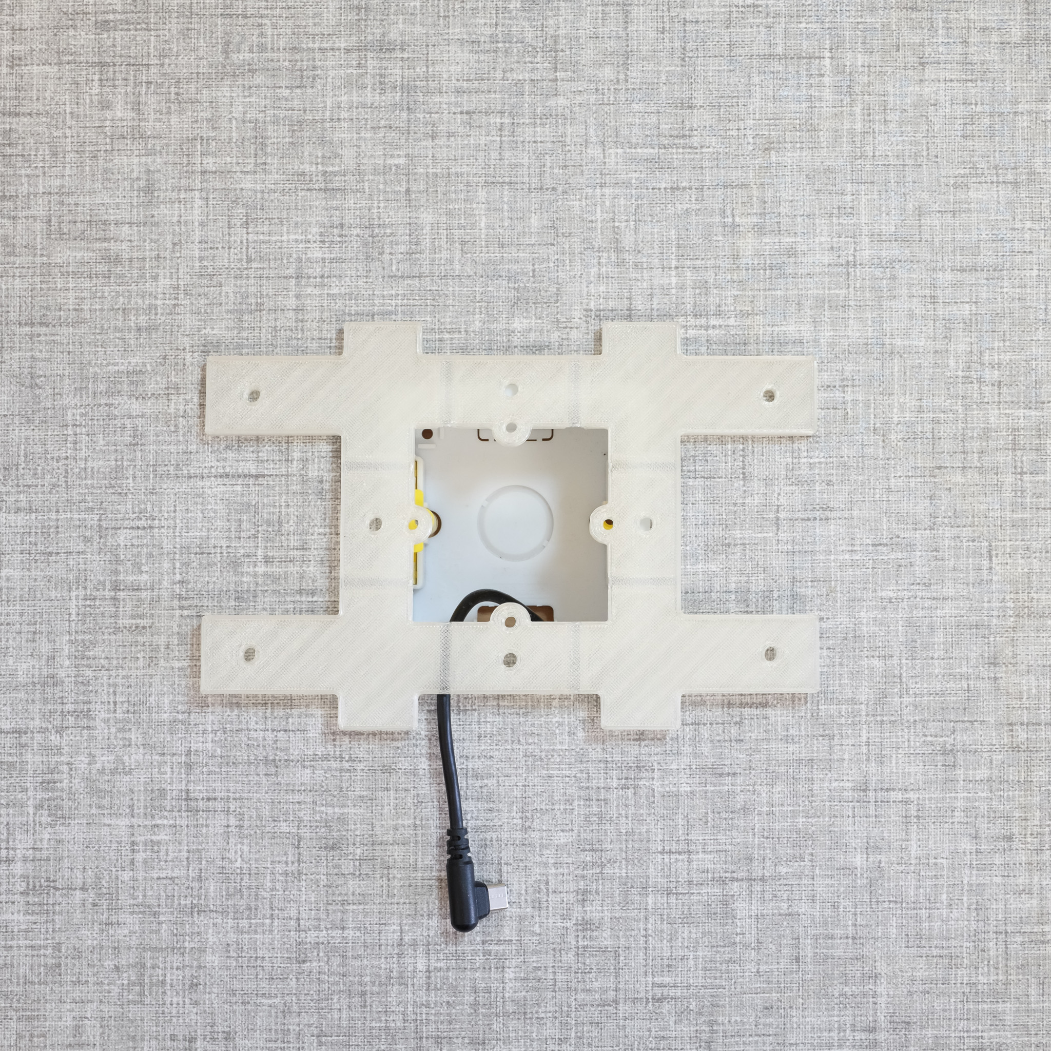 Picture Frame Android Tablet Mount wall spacer
