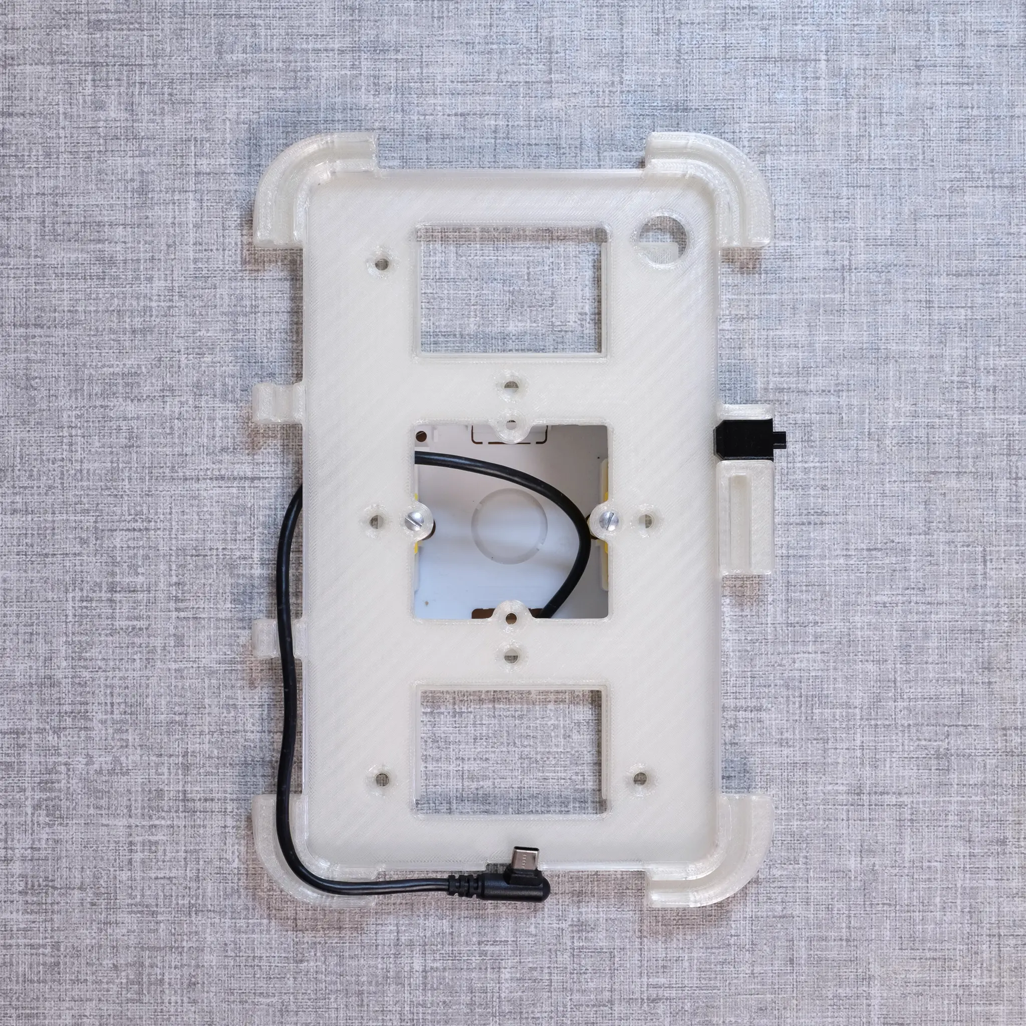 Samsung Galaxy Tab A11 Picture Frame Wall Mount - Rear Frame