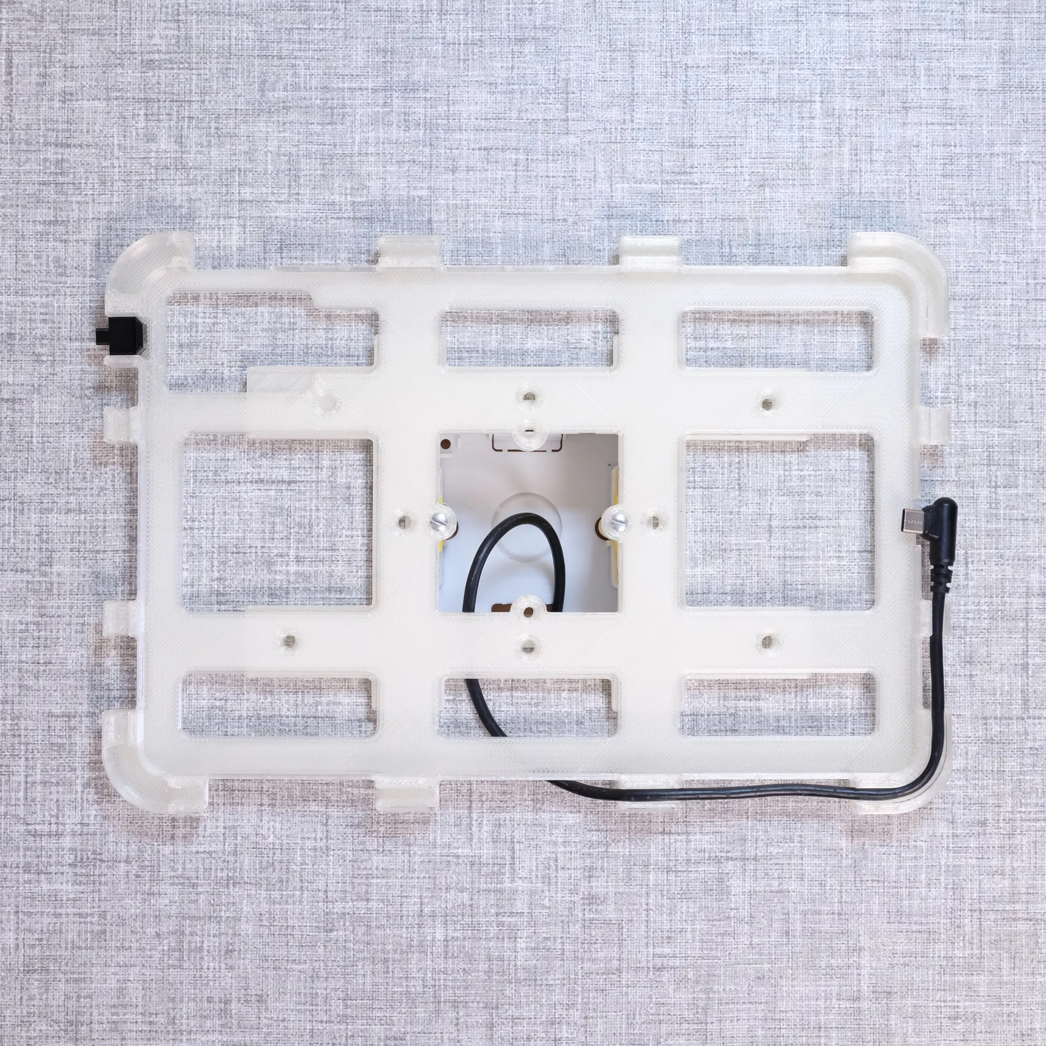 Lenovo Idea Tab Picture Frame Tablet Wall Mount - Rear Frame
