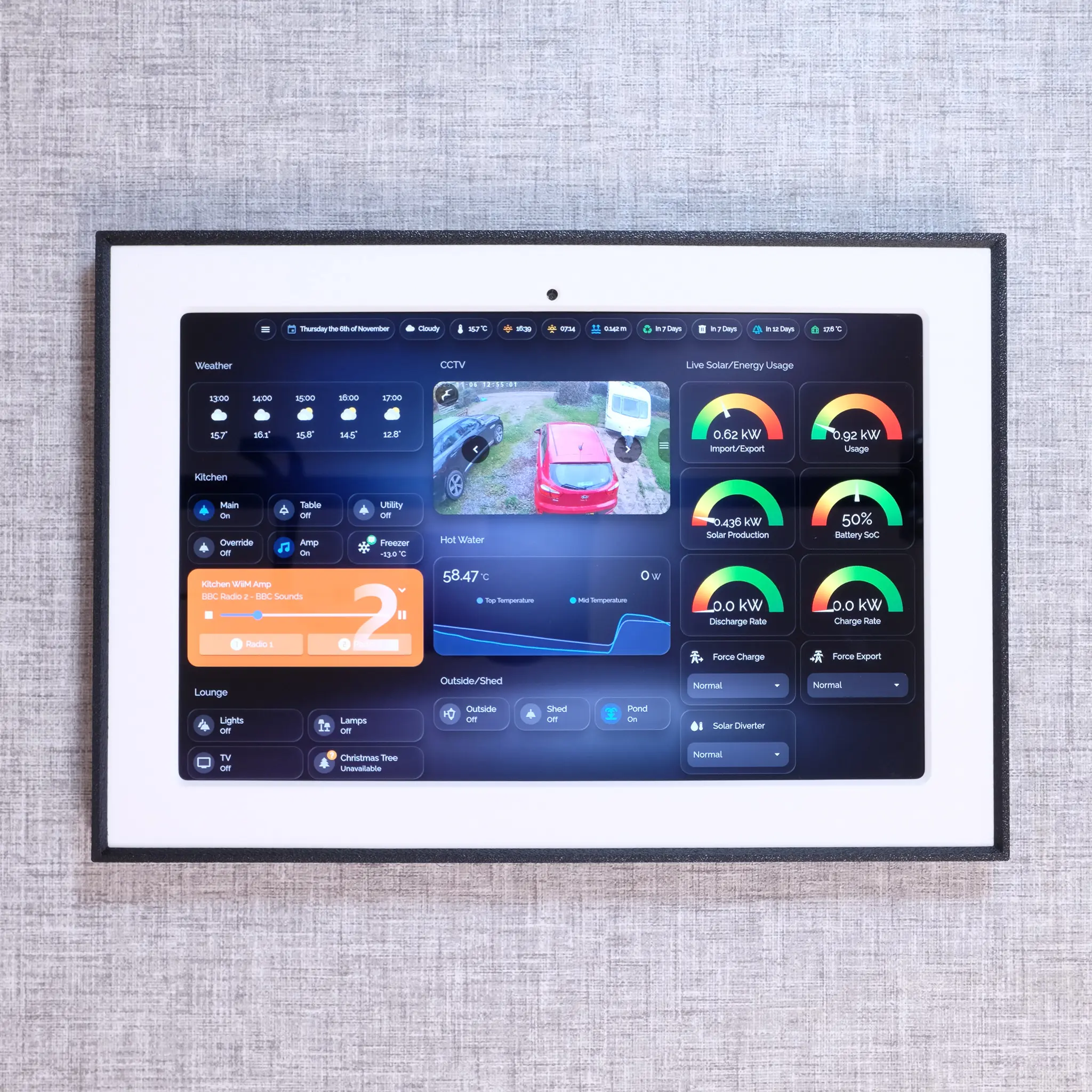 Lenovo Idea Tab Picture Frame Tablet Wall Mount