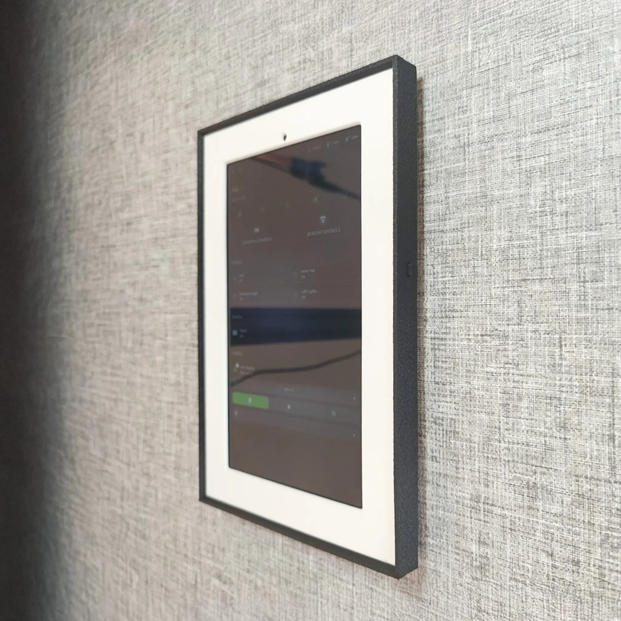 Lenovo Tab One Picture Frame Wall Mount - Side View