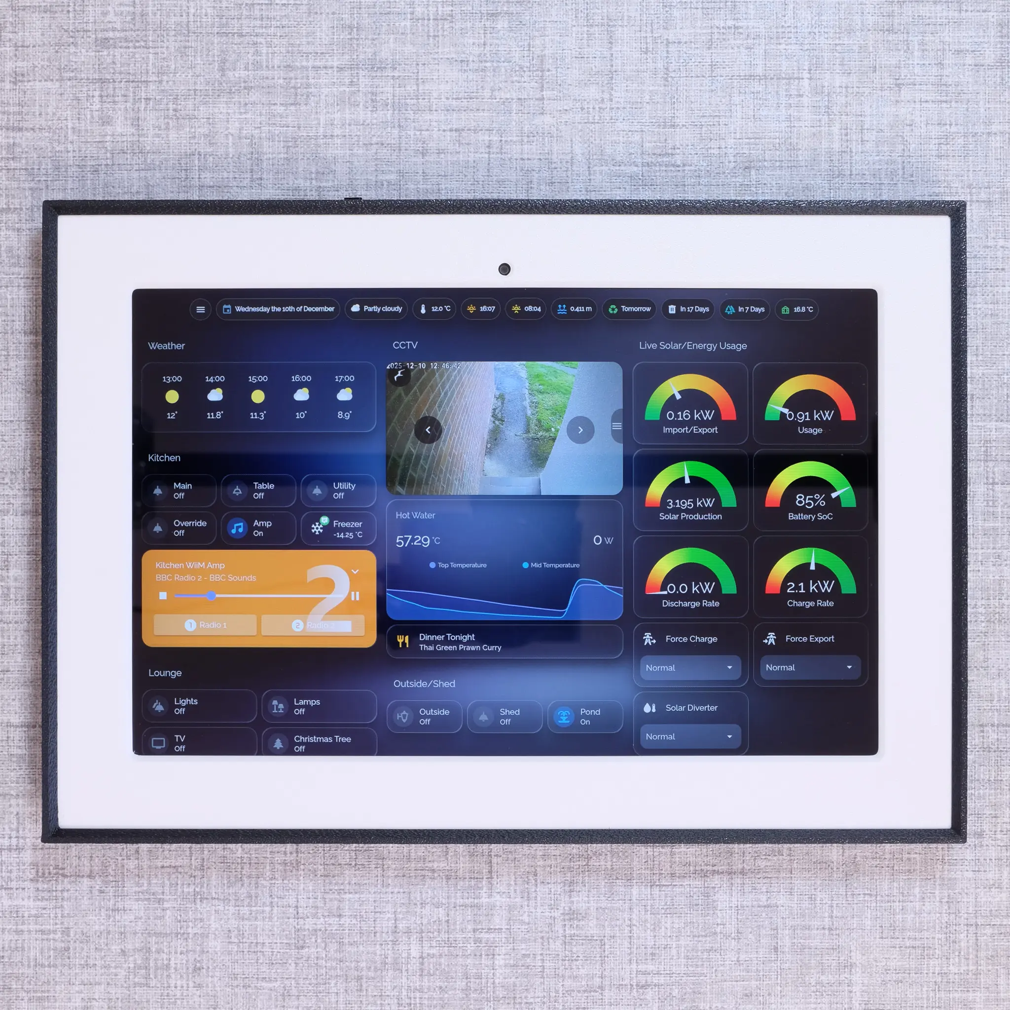 Samsung Galaxy Tab A11+ Picture Frame Wall Mount
