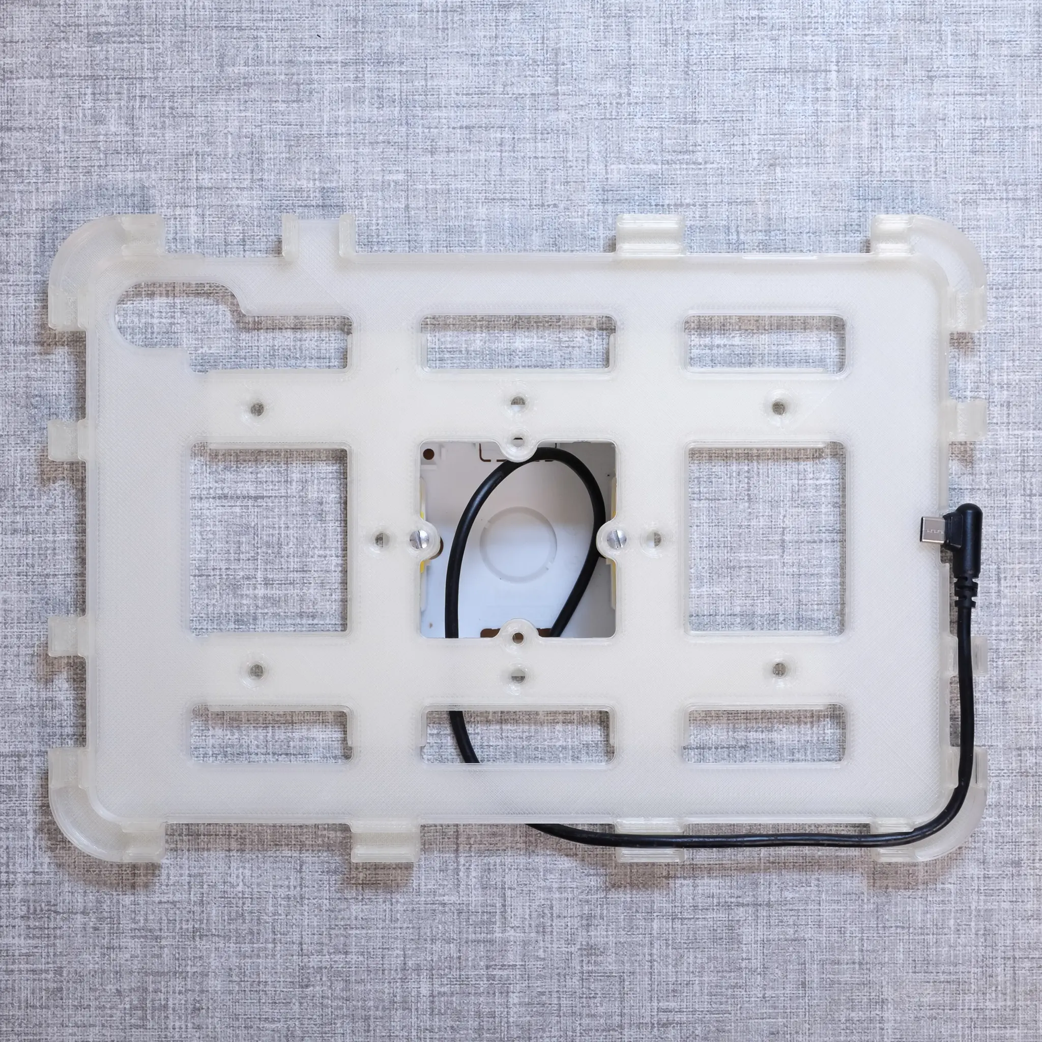 Honor Pad X8a 11 inch tablet wall mount - rear frame