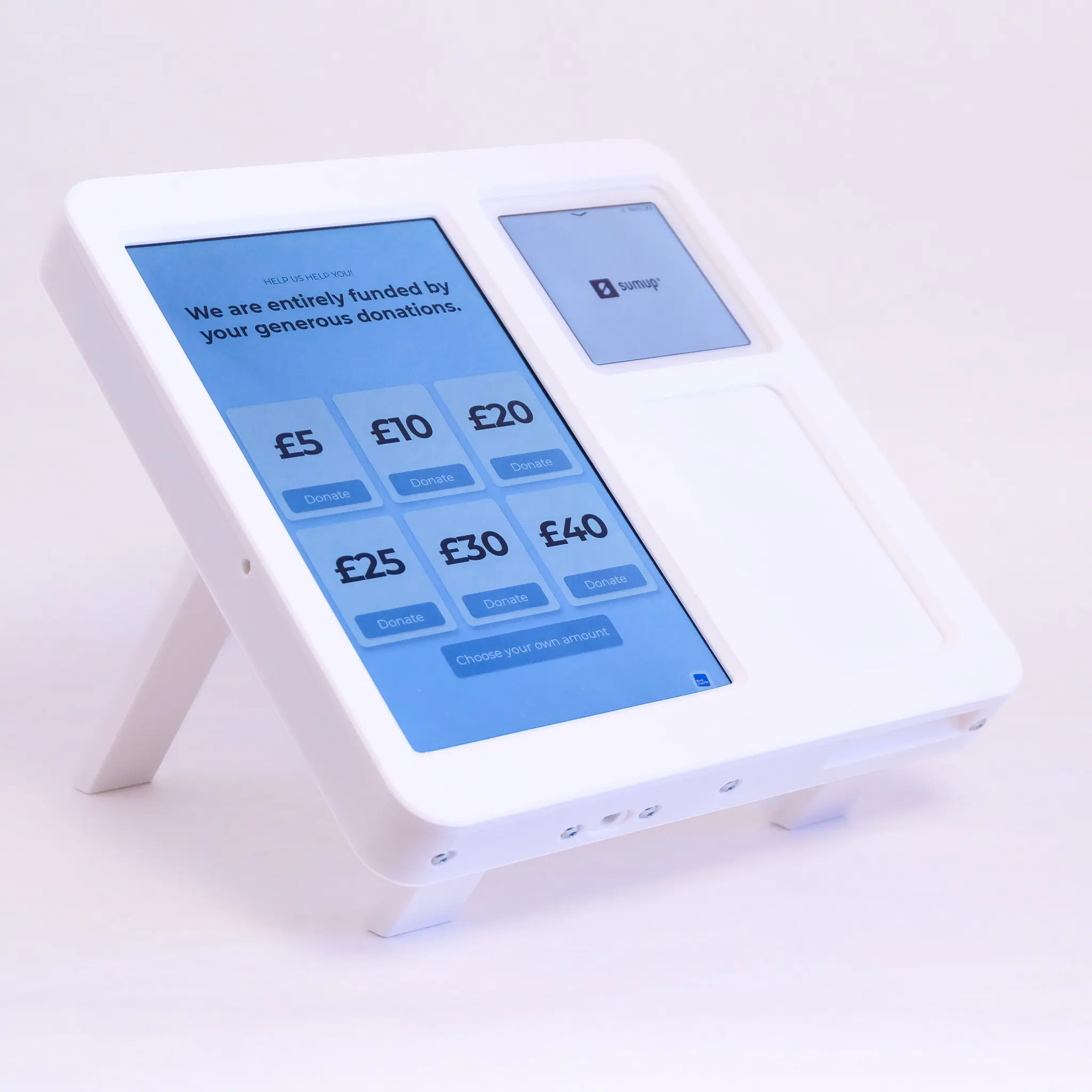 LT1 Give A Little DIY Donation Enclosure - White - Desktop