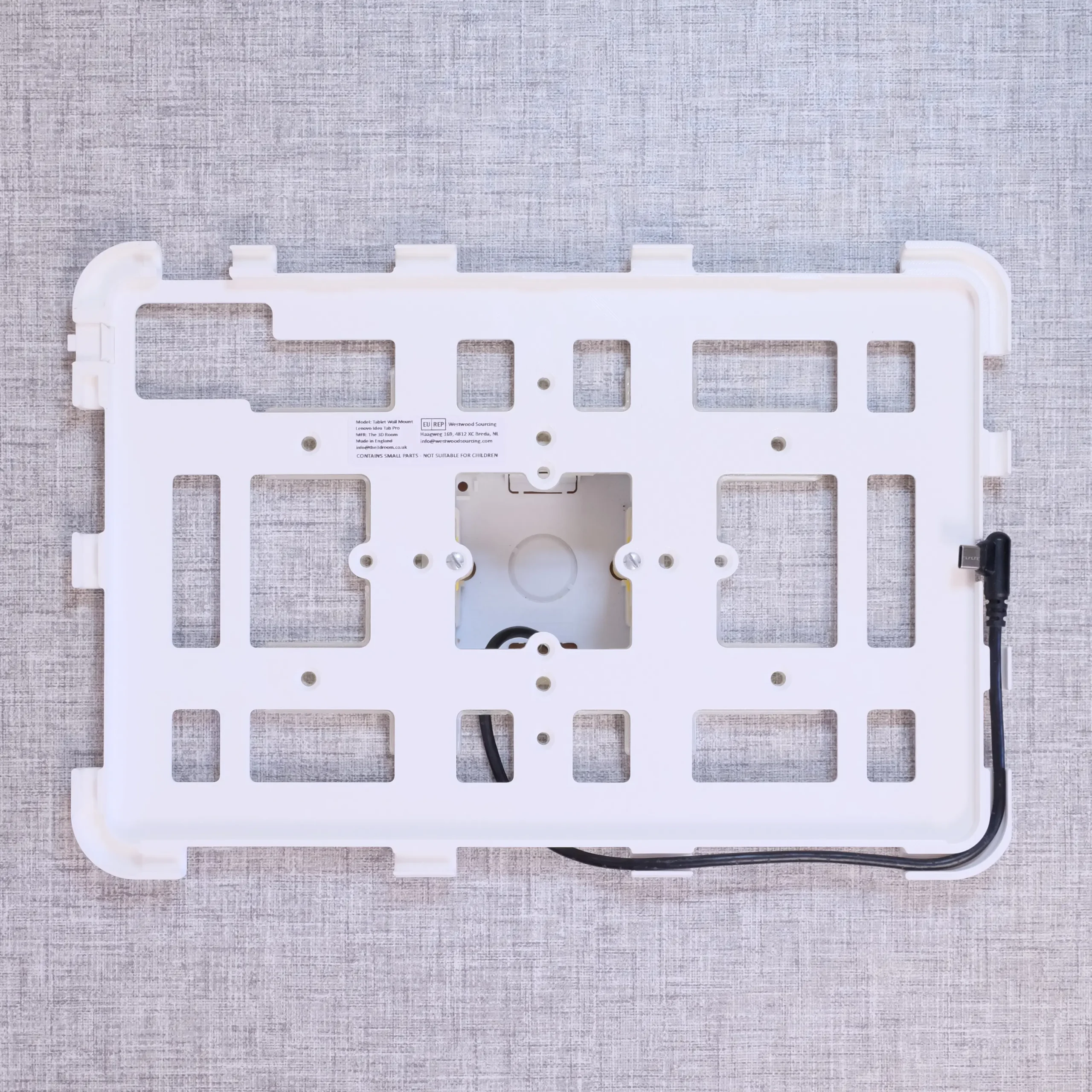 Lenovo Idea Tab Pro Tablet Wall Mount - Rear Frame